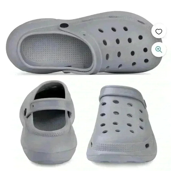 NWT | VONMAY Men's or Women’s Clogs |Thick Sole Sport Sandal | gray size 40 - Picture 2 of 10